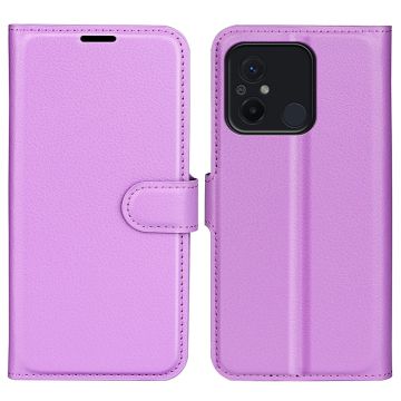 Classic Xiaomi Redmi 12C flip case - Purple