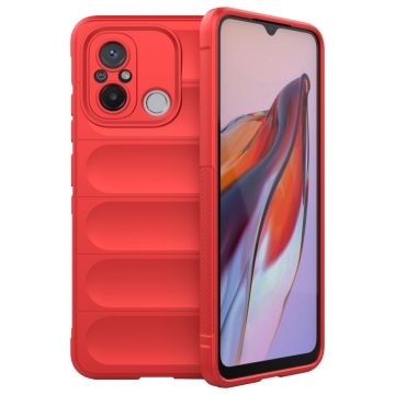 Soft gripformed cover for Xiaomi Poco C55 / Redmi 11A / 12C - Red