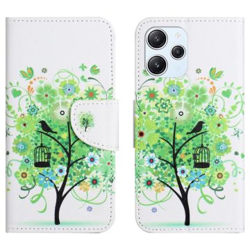 Wonderland Xiaomi Redmi 12 flip case - Green Tree