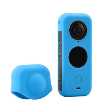 Insta360 One X2 silicone cover + lens cover - Blue