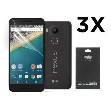 Screen Protector for Google Nexus 5X. 3 Pcs.