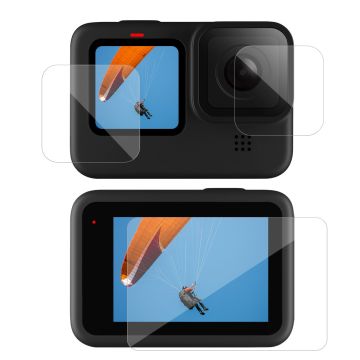 TELESIN GoPro Hero 11 Black / 10 / 9 front and back tempered glass lens protector