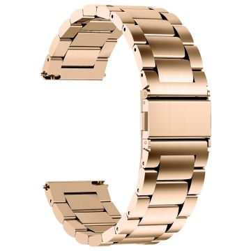 22mm Universal stainless steel watch strap - Rose Gold