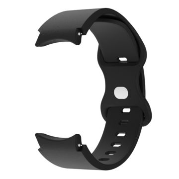 20mm Samsung Galaxy Watch 6 / 6 Pro / 5 / 4 silicone strap - Black