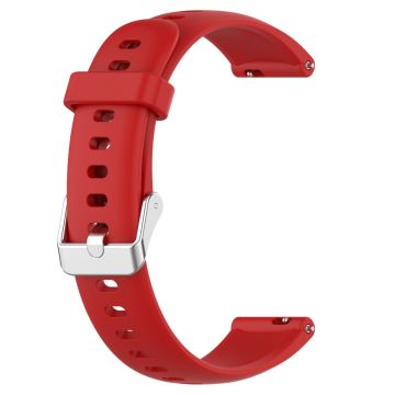 16mm Silicone watch strap for Huawei and Casio watch - Red