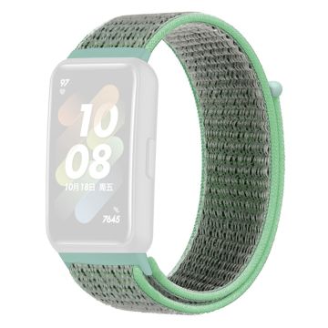 Huawei Band 7 nylon watch strap - Green