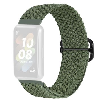 Huawei Band 7 weave style watch strap - Green