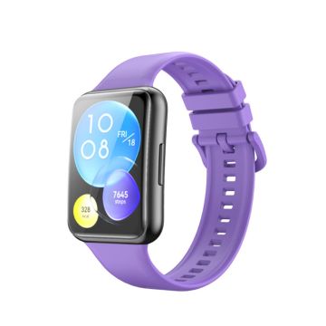 Huawei Watch Fit 2 silicone watch strap - Lilac Purple