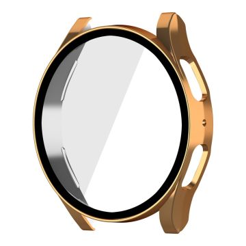 HAT PRINCE Huawei Watch 5 matte cover with tempered glass screen protector - Rose Gold