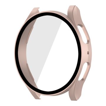 HAT PRINCE Huawei Watch 5 matte cover with tempered glass screen protector - Pink