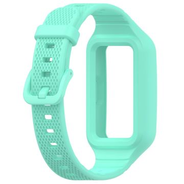 Huawei Band 8 / 7 / Honor Band 6 silicone strap with cover - Green