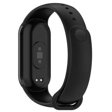 Xiaomi Smart Band 8 silicone strap with metal connector - Black