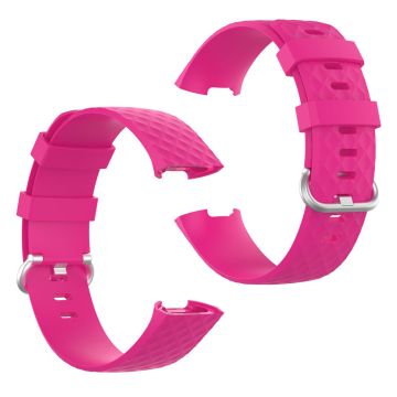 Fitbit Charge 3 / 4 durable watch band - Rose