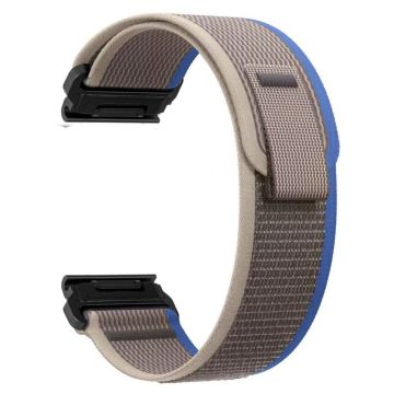 22mm nylon strap for Garmin / Amazfit and Coros watch - Blue