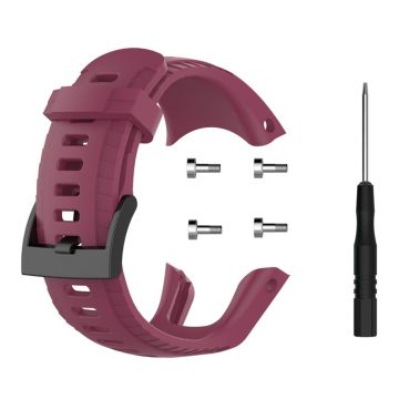 Suunto 5 silicone watch band - Red