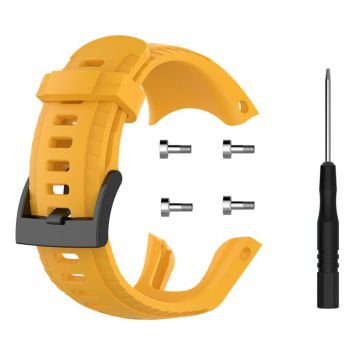 Suunto 5 silicone watch band - Yellow