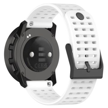 22mm silicone strap for Suunto watch - White