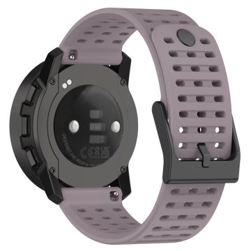 22mm silicone strap for Suunto watch - Purple