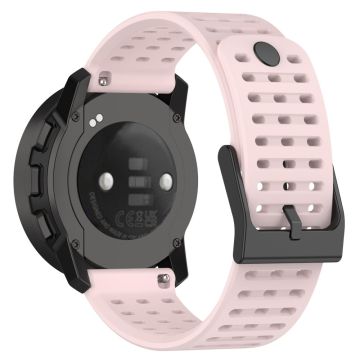 22mm silicone strap for Suunto watch - Light Pink